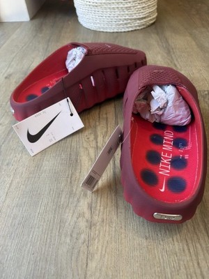 Nike Mind 001 Men s Slide Sandals Burgundy/Red  US 10