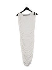 Bailey Bodycon Midi Dress M in White