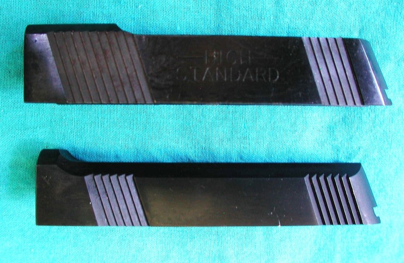 Extremely Rare Experimental Model 106 High Standard .22 SHORT STEEL Slide