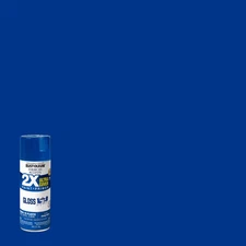 Rust-Oleum American Accents 2X Ultra Cover Gloss Deep Blue Spray paint and prime