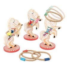 Janod J03366 Applepop Horse Ring Toss Game