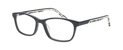 ProDesign Denmark BLADE 1 c.6032 Black Dark Shiny EYEGLASSES - 52-16-145