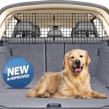 Dog Car Barrier for SUV Trunk Cargo Area, Foldable  Adjustable Car Divider