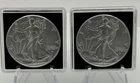 2x 2026 American Silver Eagles – 1 oz Each .999 Fine Silver - 2 Troy Oz Total!