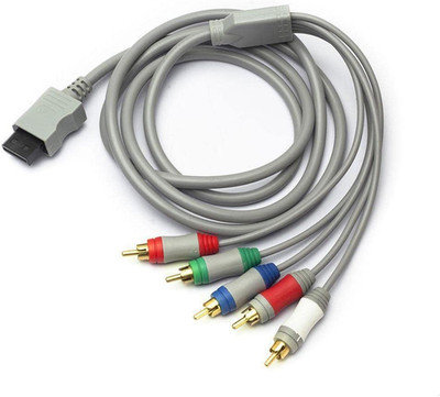 Fosmon Component HD AV Cable to HDTV-EDTV (High Definition 480P) Compatible with