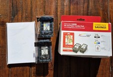 Canon PG 210XL Black  CL 211XL Color Ink Cartridges  50 Photo Paper