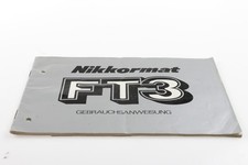 Nikon FT3 Instruction Manual