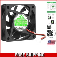 High-Speed 12V Brushless Cooling Fan - 4200 RPM, 2-Pin Connector, Certified