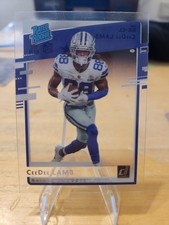 2020 Panini Chronicles CeeDee Lamb Clearly Donruss Rated Rookies #RR-CL!