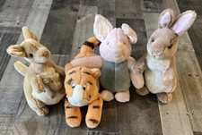 Rare GUND Disney Classic Winnie the Pooh Friends Lot Stuffed Plush 90s 