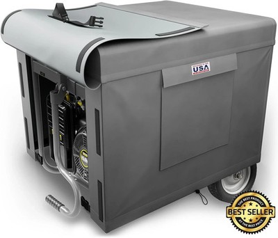 Portable Generator Cover Heavy Duty Waterproof Windproof Storage 25 Lx24 Wx21 H