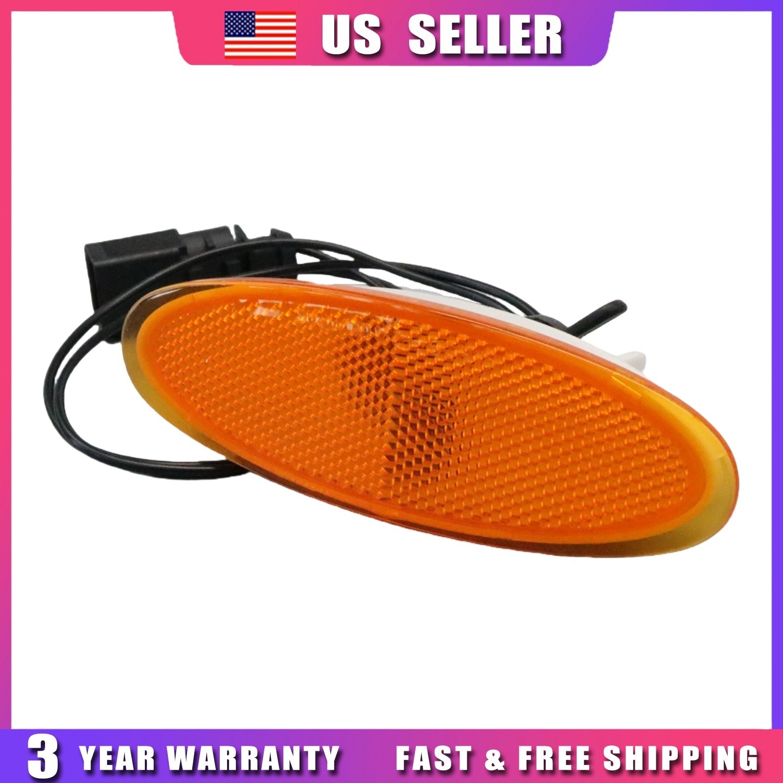 Bentley Continental GT 2004-2011 FRONT+RIGHT Side marker light P/N 3W0945071F