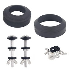 Universal Toilet Tank To Bowl Gasket,2 Kind Gasket and 2 Sets 5/16 3.15 inch ...