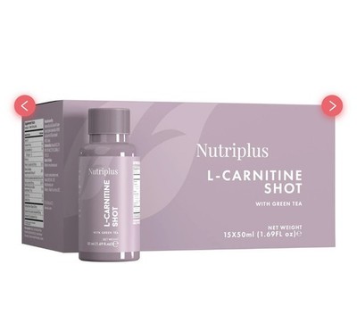 FARMASI Nutriplus L-CARNITINE SHOTS GREEN TEA Metabolism Free Ship Retail $60