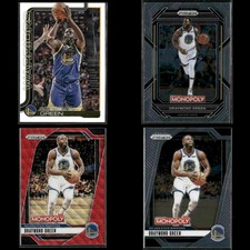Draymond Green Golden State Warriors Basketball 4-Card Lot Panini EX