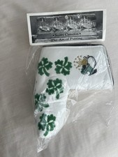 Scotty Cameron 2008 Scotty Dog Lucky Clover Blade Putter Headcover New