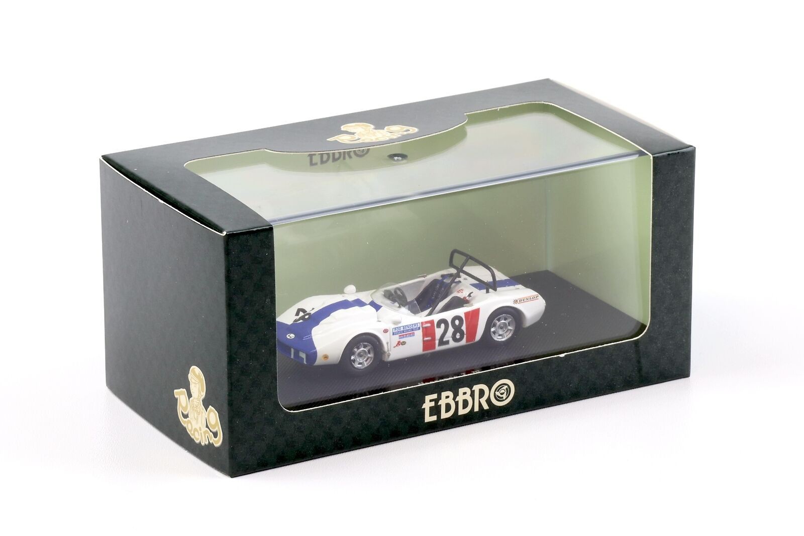 Miniature Ebbro 44641 Macransa T-III voiture de course japonaise 1:43 en métal injecté d'exception