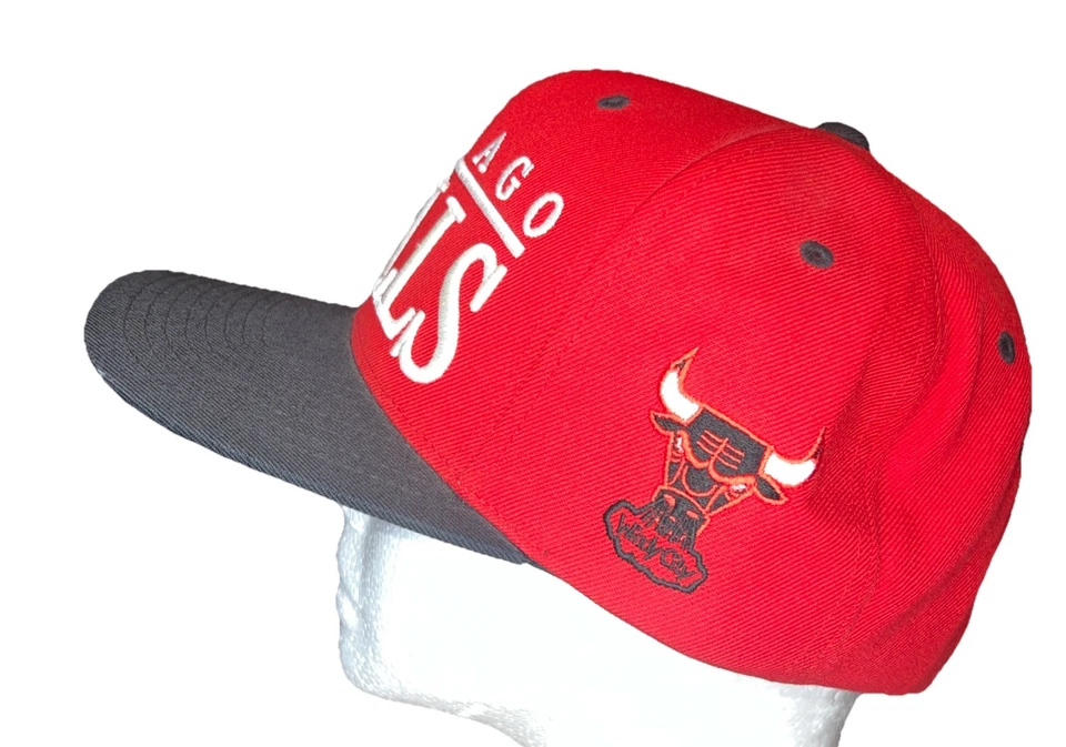 Boné Snapback Chicago Bulls Mitchell & Ness NBA Hardwood Classics - Imagem 3 de 4