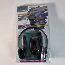 NIB Sports by GPX AM/FM Radio Cassette Player Stereo Walkman w Watch Model C3202