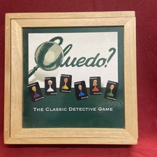 Cluedo Nostalgia Wooden Vintage Retro Edition Game (G)  2003 In 1940’s Style (G)