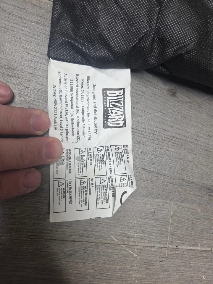 2016 Blizzard - World of Warcraft - WoW - Mischief - Make A Wish Wolf Plush - Image 4 of 4