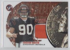 2002 Topps Pristine Nickel Package Justin Smith #NP-JS 0c2