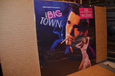 SEALED COPY OF BIG TOWN: 1987 ATLANTIC 81769 PROMO SOUNDTRACK LP; RAY CHARLES +