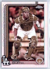 2025 Topps Chrome Update Will Smith #USC196 Sepia Los Angeles Dodgers