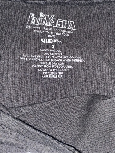 Inuyasha Womens Sleeveless Tank Top Size 0 Viz Media Brand - Picture 6 of 8