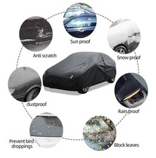 Tesla Model S3XY Cover BLACK heavy duty, waterproof, weatherproof, UV Protection