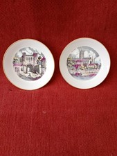 2 x ROYAL WORCESTER FINE BONE CHINA SMALL TRINKET DISHES