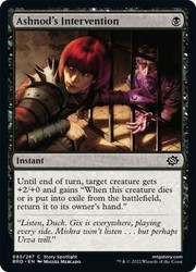 Ashnod's Intervention #85 Common The Brothers' War MTG
