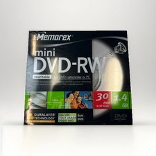 Memorex Mini DVD-R Recordable for DVD Camcorder or PC 1.4 GB 30 min NEW