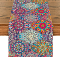 Boho Vintage Geometrie Marokkanisch Mandala , KüChe Esstisch Hochzeit Bankett De