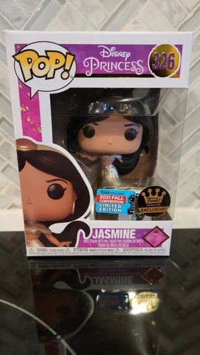 Funko Pop Disney Princess #326 Jasmine 2021 Fall Convention FunkoShop Exclusive