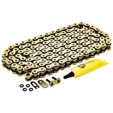 NICHE Gold 420 X-Ring Chain 130 Links With Connecting Master Link Motorcycle
