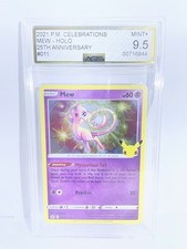 Mew Holo 25th Anniversary 2021 P.M. Celebrations on eBay