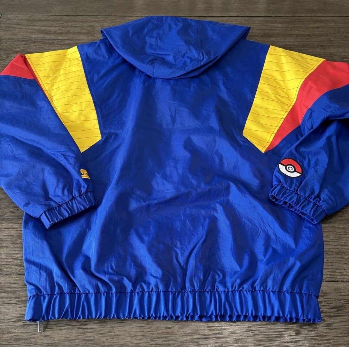 Pokemon x Target Starter Pullover Jacket Blue Kanto Region