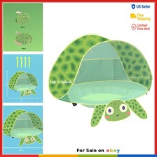 Baby Sun Tent Pool Turtle Shade Canopy Portable Infant Toddler Water Play