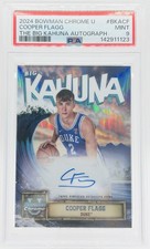 2024-25 Bowman University Chrome Cooper Flagg/Big Kahuna On Card Auto SSP/ PSA 9
