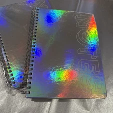 Old East Main Co Rainbow iridescent 100 page Journal Notebook￼set of 2