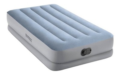 Intex Twin Dura-Beam Comfort 64157 Luftbett mit Fastfill USB Pumpe,