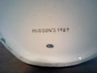 Christmas in July Vintage Santa Cookie Jar Hudsons 1987 Made in Japan — photo 6