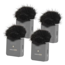 4 Pièces Bonnette Micro Anti Vent Adapté à Rode Wireless GO II/Wireless Me/Pro