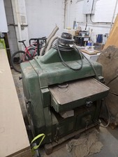 Wadkin Bursgreen Thicknesser 24 Inch Cast Iron Heavy Duty Made In England Used