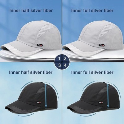 Unisex Anti Radiation Cap EMF Protection Hat RF/Microwave Protector Baseball Cap