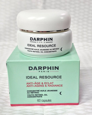 Darphin Ideal Resource Anti Age Eclat YOUTH RETINOL OIL CONCENTRATE 60 Capsules