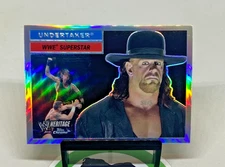 2006 Topps Chrome WWE Heritage Refractor Parallel 52 Undertaker WWE Legends