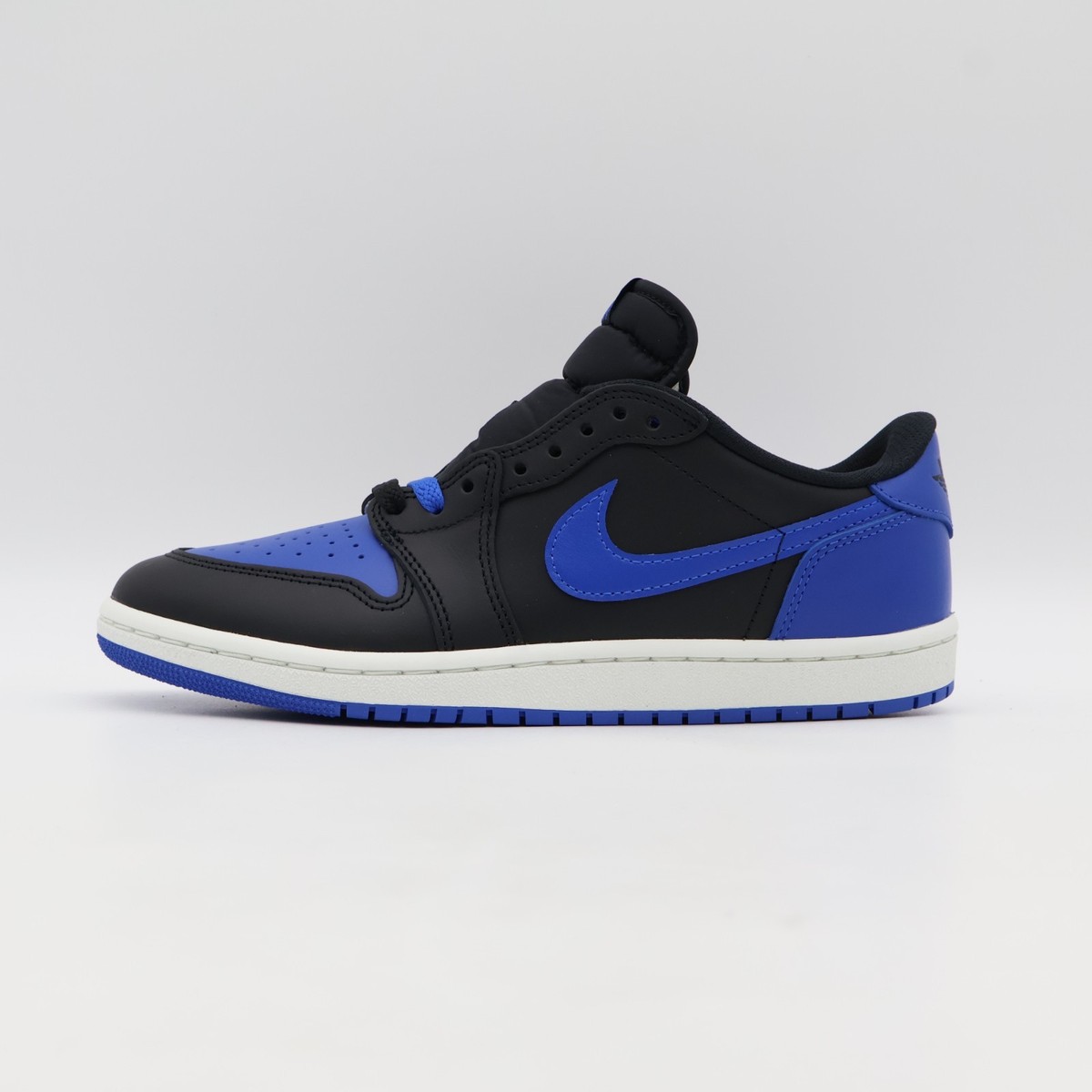 IB1981-004 Nike Air Jordan 1 Low '85 Black and Royal Blue (Men's