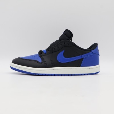 IB1981-004 Nike Air Jordan 1 Low '85 Black and Royal Blue (Men's